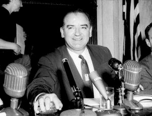 Senator Joseph McCarthy 1954. Photo: AP