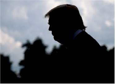 Photo of Trump by Tom Brenner for The New York Times