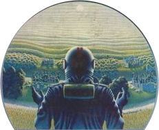 Man in spacesuit