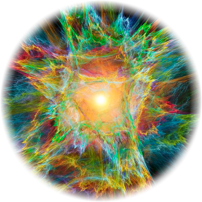 Artist's impression of the Big Bang