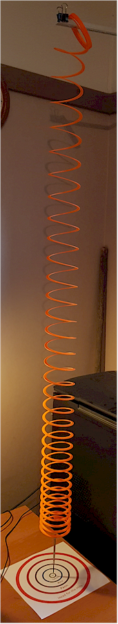 Tall narrow picture of the Nancy Street earthquake monitor